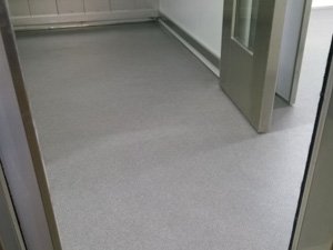 Coated floors for the bakery