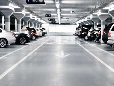 Parking garage Workshop floor